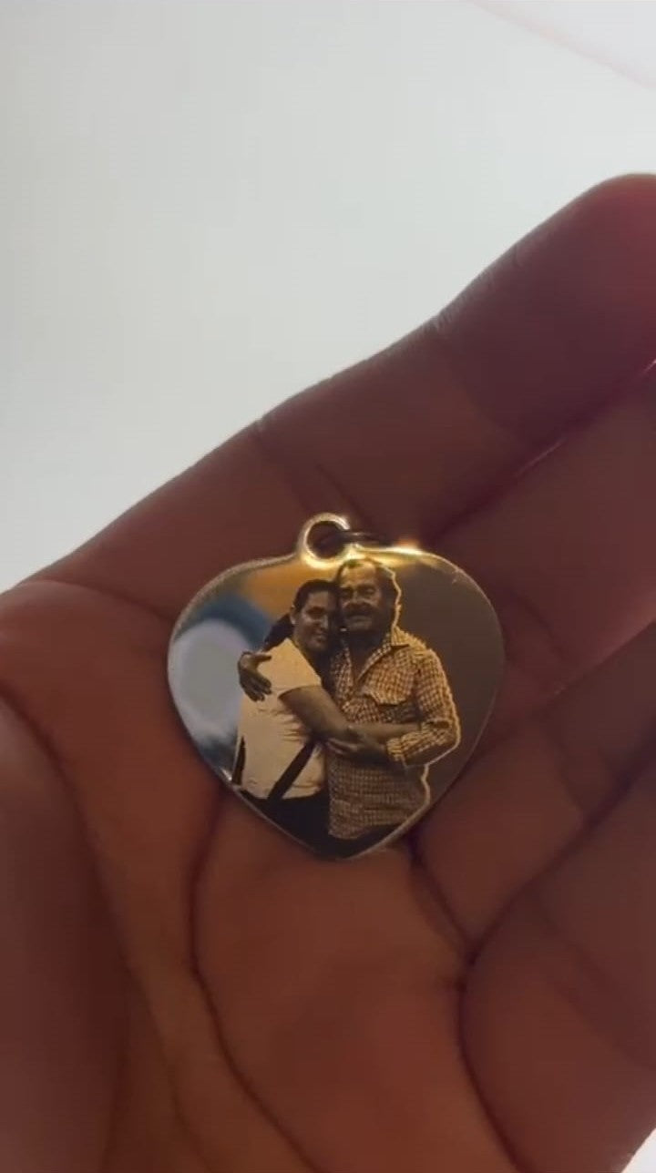 Llavero corazón personalizado