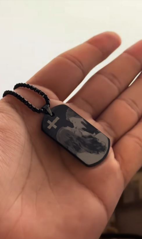 Collar tipo militar personalizable