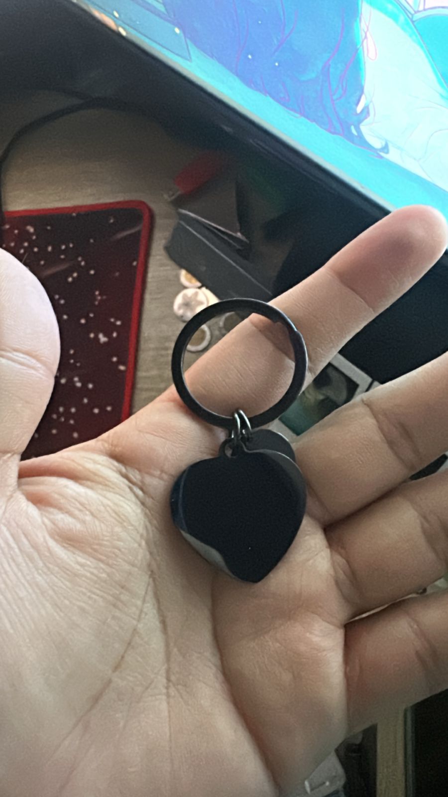 Llavero corazón personalizado