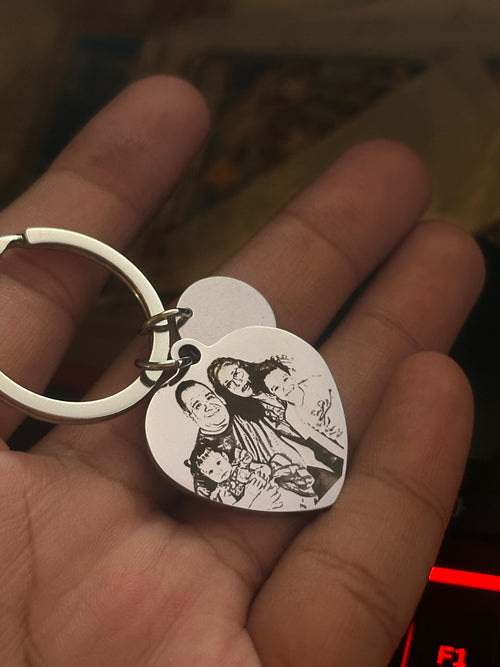 Llavero corazón personalizado