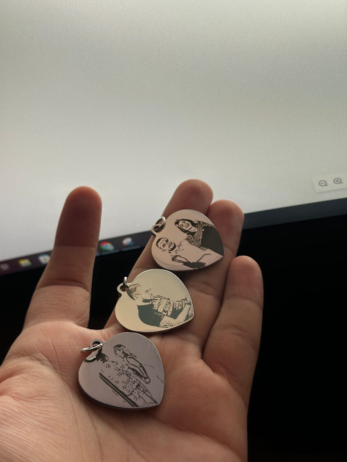 Llavero corazón personalizado