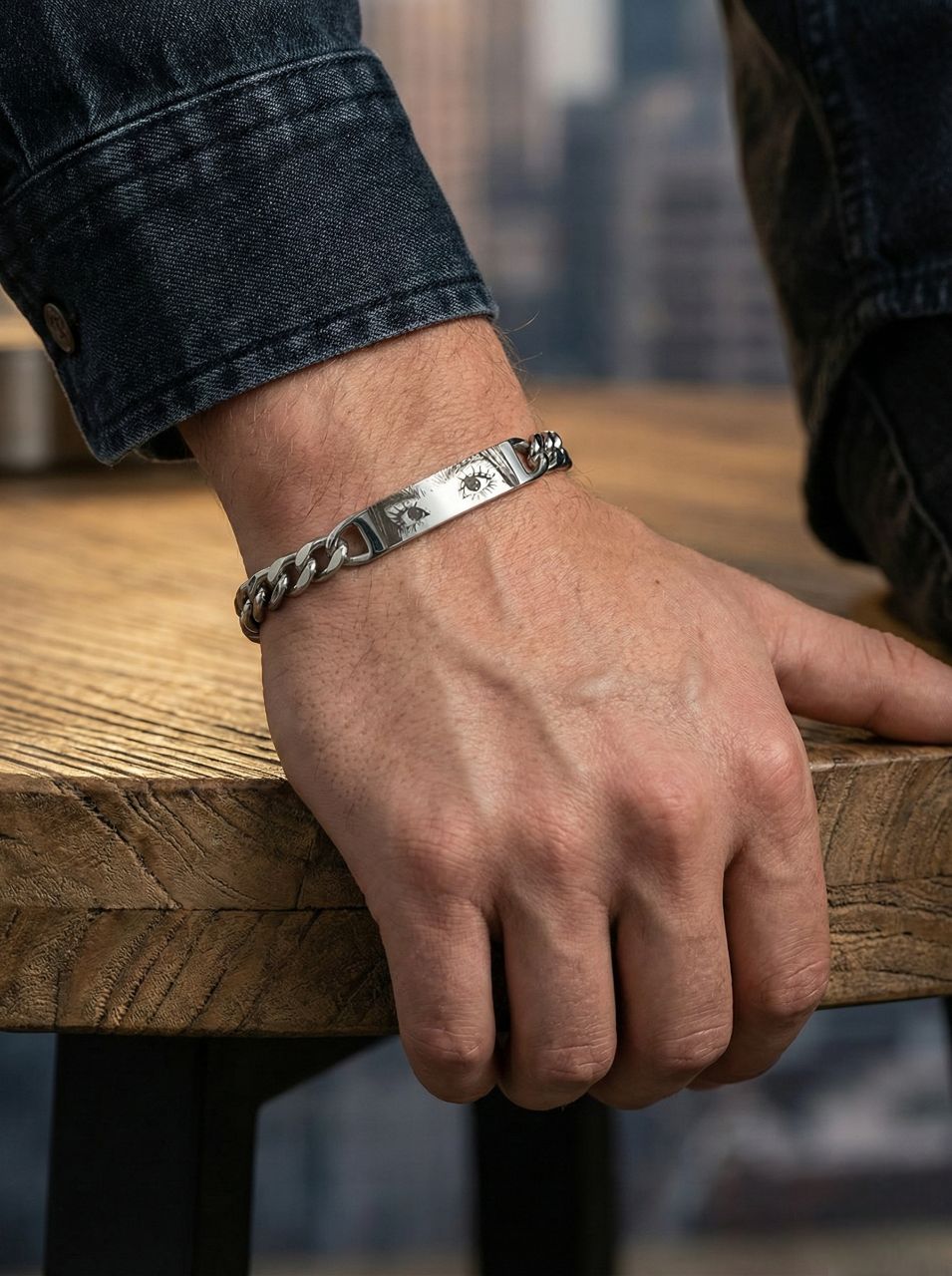 Pulsera (esclava) Acero inoxidable